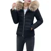 Jaqueta parka feminina acolchoada de neve, casaco acolchoado de algodão feminino 2023 outono e inverno