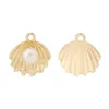 Charms 5 X Goud Kleur Sea Shell Imitatie Parel Hangers Kralen Voor DIY Oorbellen Ketting Sieraden Maken Bevindingen Accessoires