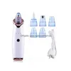 Outils de nettoyage Accessoires Blackhead Face Skin Aspirateur Pore Cleaner 5 Aspiration Acné Pimple Outil d'élimination Mini Facial Steamer Drop Ship Dhq4N