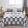 Fashion Cotton Blanket Designer Luxury Blankets High Quality Letter Printed Casual Carpet Home Furnishings Living Room Bedroom