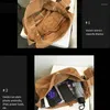 Kvällspåsar koreanska tvättade duk handväskor konst axel messenger väska mode enkla par modeller paket crossbody