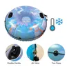 Snowboard Sci Anello da sci gonfiabile PVC Addensare Tubo da slitta da neve con manico Inverno Neve Sci Giro Giocattolo Sci Tavola Slitta Regalo di Natale per bambini 231021