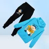 Teenmiro Cartoon Jeffy Kids Sportpak jongens kledingsets meisjes Hooded sweatshirt broek kinderen tracksuit outfit tieners pullov1609262