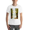 Polo da uomo Serene Waterfall T-shirt estiva Top corta nera T-shirt da uomo