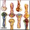 Glass Spoon Pipes for smoking hand made pipe Colorful May vary 3.5" from Radiant