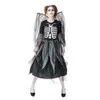 Halloween Costume Women Designer Cosplay Costume Assortment Halloween Carnival Party Costume Adult Zombie Skeleton Print Fallen Angel Jumpsuit Gauze Skirt