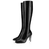 Danies Designer Boots Woman Buty Sneakers Platforma Platforma wysokie obcasy BOTA Black Chestnut gładkie skórzane zamszowe zimowe kolano nad kolanami na kolanach pudełko na deszcz