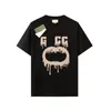 Erkek Tasarımcı T-Shirt Lüks Marka Tişörtleri Erkek Kadınlar Kısa Kollu Tees Yaz Gömlekleri Hip Hop Street Giyim Üstleri Şort Giysileri Çeşitli Renkler-28