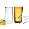 Mugs 6pcs Plastic Tumblers Drinking Glasses Unbreakable Kid Water Cups Shatterproof Juice Cup Glassware Drinkware For Party