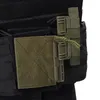 Hunting Jackets Tactical Universal Vest Molle Quick Release Buckle Cummerbund Removal For PC CPC NCP XPC Hook Loop Fastener