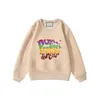 Erkek kız lüks sweatshirt çocuk sweatshirts tasarımcılar moda bebek hoodies uzun kollu çocuklar sonbahar kış giyim esskids cxd2310234