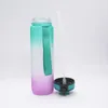 Water Bottles Cages 1 Liter Sport Bottle Motivational Leakproof Drinking Outdoor Travel Gym Fitness Jugs For Kitchen Cups 231023