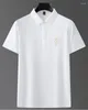 Men's Polos Summer Short-sleeved T-shirt Lapel High Quality POLO Shirt Half-sleeved Top