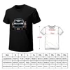 Polos pour hommes Classique Noir 911 T-shirts Autocollants T-shirt Mode Coréenne Plaine Blanc T-shirts Hommes