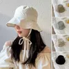 Berets Lady Fisherman Hat Stylish Lace-up Women's With Wide Brim Sunshade Protection Breathable Design For Summer Outings