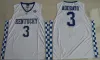 Custom NCAA College Kentucky Wildcats Jersey Basketball 1 John Calipari 0 Deaaron Fox 5 Malik Monk 3 Edrice Adebayo 15 Demarcus Cousins ​​00 D