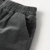 Pantaloni invernali per bambini addensare pantaloni sportivi di velluto a coste ragazzi pantaloni cargo solidi 1 anno abbigliamento per bambini autunno caldo ragazze pantaloni elastici in vita 231023