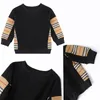 Kids Designer Pullover Plaid Baby Clothing Sweatshirt Warm Autumn And Winter Boys Girls Children's Clothes Sweatshirts