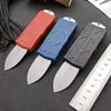 Money Clip Mini Pocket Knife Micro UTX 85 MT Knives Aluminium Handtag utomhusverktygsgåva
