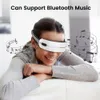 Eye Massager Electric Smart Vibrator Care Instrument Compress Music Relax Sleeping Mask Relieve trötthet Pouch Wrinkle 231023