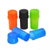 Plastic bottle cigarette grinder three layer 2 in 1 tobacco leaf storage tank multi color plastic grinding box