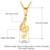Pendentif colliers pendentifs à breloque pour femmes Notation musicale Note de musique cadeau romantique petite amie femme bijoux P295