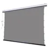 工場卸売電動電動タブテンション3D 4K投影スクリーン110インチの灰色のアンチライトファブリック