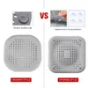 Filter Sink Anti-blocking Strainer Bathtub Shower Floor Drain Stopper Silicone Kitchen Deodorant Plug Bathroom Kitchen Hair Catcher Household Shower Cover