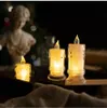 Candles Led Light Flameless Candle Battery Power Plastic Pillar Flickering for Home Party Halloween Xmas Decor 231023