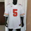 PERSONALIZADO Personalizado Maryland Terrapins Camiseta de fútbol NCAA College Dontay Demus Jr. Stefon Diggs Taulia Tagovailoa Rakim Jarrett Tayon Fleet-Davi