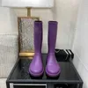 ماركة مصممة Welly Boots Rain Boots Platfor