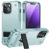 Custodia per telefono antiurto con protezione 360 Armor per iPhone 15 14 13 12 11 Pro Max XR XS 6 7 8 Plus custodie con cover posteriore con supporto