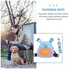 Dog Carrier Back Bag Harness Backpack Poop Bags Pet Supplies Vest Polyester Small Travel Traveling