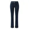 Kvinnors jeans 2023 Löst fit formell rak fat smala blå denim byxor vintage högkvalitativ byxbantaloner de mujer