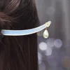 Grampos de cabelo vintage hairpin acessórios chineses ácido acético bambu vara garfos para mulheres hanfu vestido fecho jóias bijoux