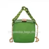 Bolsas Party Night 2024 Green Crossbody New Box Design Luxury Shoulch Lipstick para mujeres mini bolsos y bolsos