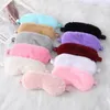 Party Supplies Sleeping Mask Blindbinds Soft Plush Eye Masks Söta kärlek Cloud Cover Eyepatch tupplur Hälsa