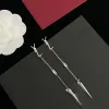 Kadın Tasarımcı Kolye Küpe Dangly Gümüş Hoop Küpe İncileri Saplama Lüks Kadın Takı Moda Moda Geri Altlar Altın Küpe Süsleme Kutusu 2310236D
