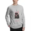 Polos pour hommes Pugicorn T-shirts à manches longues T-shirt à séchage rapide Tops mignons T-shirts personnalisés Plain White Men