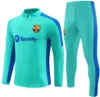 22 23 24 Spielerversion Barcelona-Trainingsanzug Fußballtrikots Trainingsanzüge Kinder und HerrenBarcelona-Trainingsanzug Fußballtrikot Uniform Chandal Langarm 2023 2024