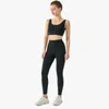 Tenue de yoga avec pantalon taille haute hanche ascenseur femmes Lycra skinfriendly course fitness poche intérieure leggings de sport 231023