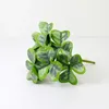 Decorative Flowers Artificial Plants Leaves Silk Tortoiseshell Leaf Simulation Greenery Home Garden Wall Green Decorations