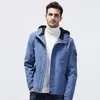 Outdoor-Jacken 2023 Herbst und Winter Herrenjacke Lässige Mode mit Kapuze Plus Size Outwear Mantel