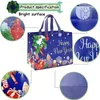 Nieuw in Kerstcadeauzakjes Cartoon Leuke Kerstman Elanden Sneeuwpop Afdrukken Non-woven handtas Hot Pressing Groothandel Feestartikelen 220923