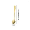 Coffee Scoops Flower Spoon Set Small Teaspoon Cute Ice Cream Dessert Silver Gold Stainless Steel For Tea