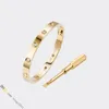 Designer Bracelet Jewelry Designer for Women Screw Bracelet 10 Diamonds Titanium Steel Bangle Gold-Plated Never Fading Non-Allergic,Gold/Silver/Rose; Store/21417581