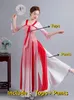 Abbigliamento da palcoscenico Costume da danza classica cinese Abito femminile tradizionale orientale Hanfu Elegante spettacolo antico Yangko