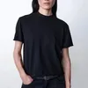 Женские футболки 2023, женская закатанная футболка с коротким рукавом, простая однотонная женская футболка с круглым вырезом, женские повседневные топы