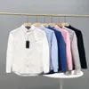 Tommyhilfiger Designer Jacket Jackets Are Stylish And Luxurious Cotton Oxford Spinning Men's Shirt Embroidered Small Label Casual Business Long Sleeve Shirt