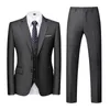 Men's Suits Blazers Autumn Violet Formal Suit 3 Piece Men Office/Wedding/Party Dress Blazer and Pants Vest Big Size Slim Fit Men's Suits 6xl 231023